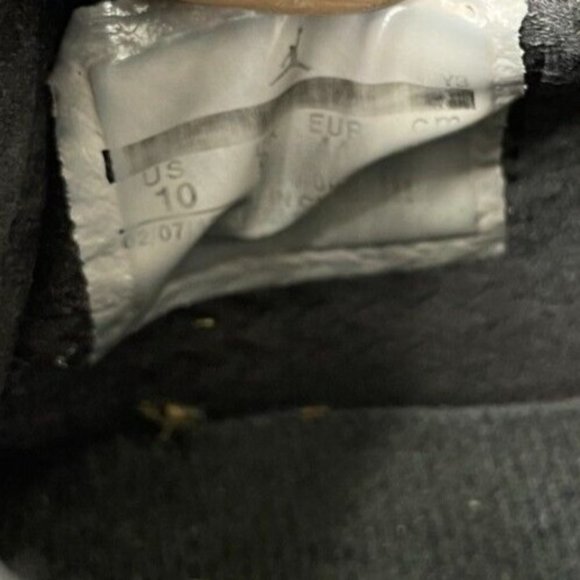 Nike Men'sAir Jordan Super Fly Gray/Black Basketball Sneakers Sz 10 (528650-003) - Picture 7 of 8